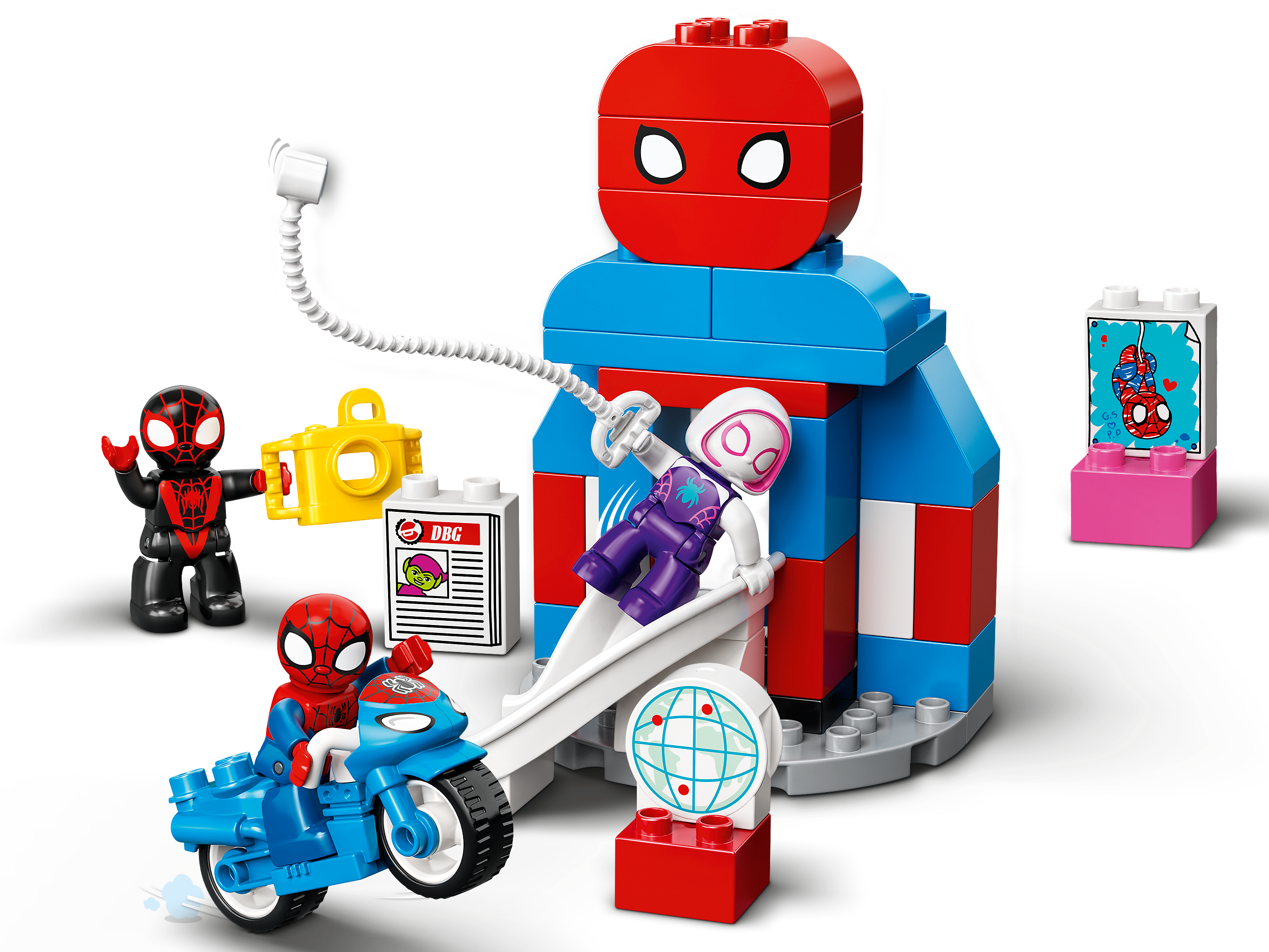 Spider-Mans hovedkvarter 10940 Spider-Man Officiel LEGO® Shop DK