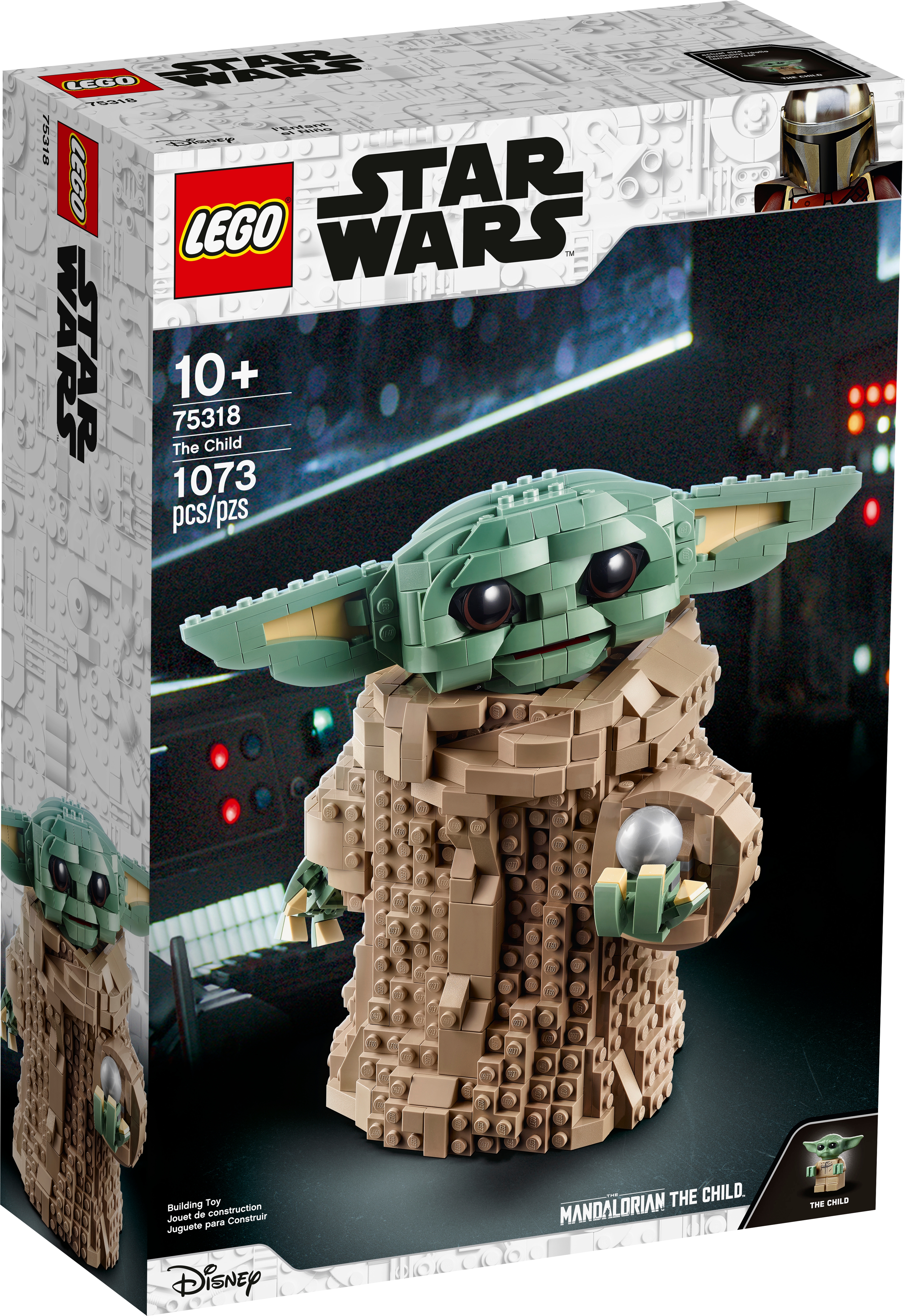 LEGO 75318 Star Wars The Mandalorian Das Kind Bauset 19 cm hoch ab 10 Jahre 