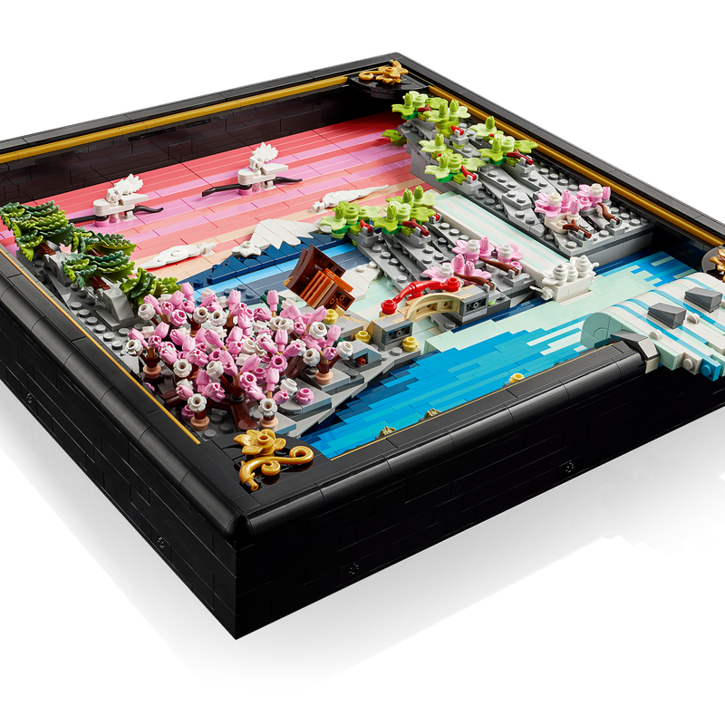 Japanese Cherry Blossom Landscape