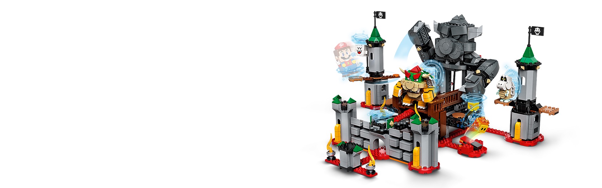 NEW / OVP LEGO Bowsers Festung – Erweiterungsset 71369 71369 Super Mario 