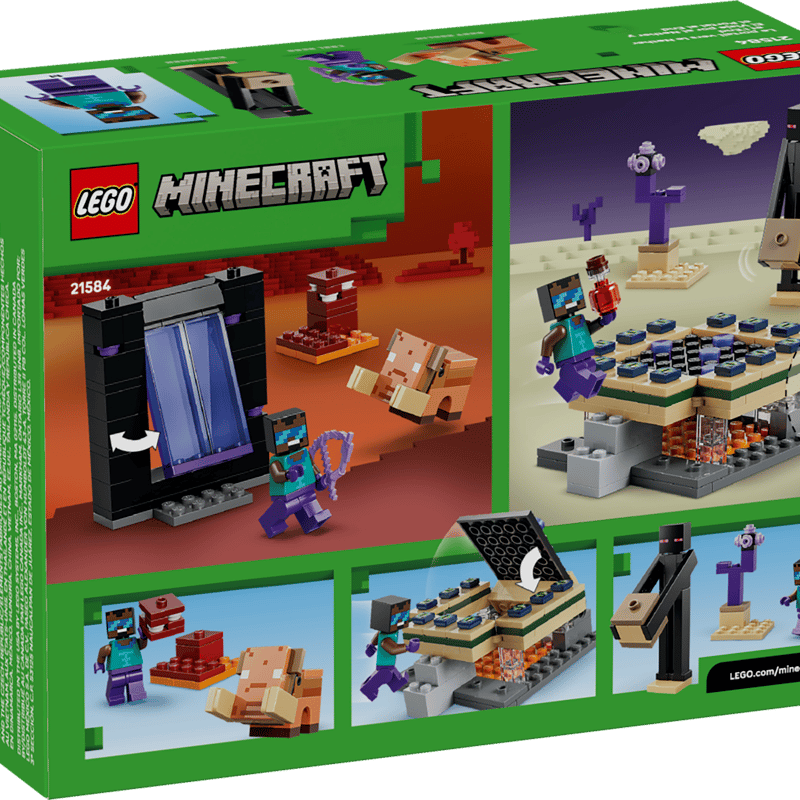 Nether & End Portal Journey 21584 | Minecraft® | Buy online at the Nether & End Portal Journey 21584 | Minecraft® | Buy online at the