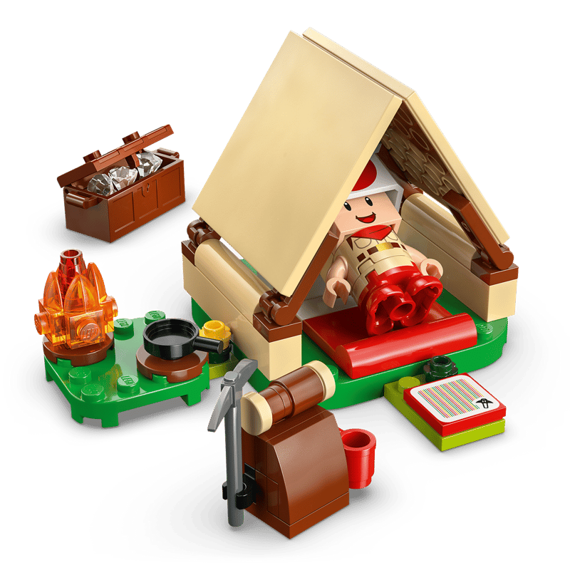 Captain Toad's Camp 72040 | LEGO® Super Mario™ | Buy online at the Captain Toad's Camp 72040 | LEGO® Super Mario™ | Buy online at the