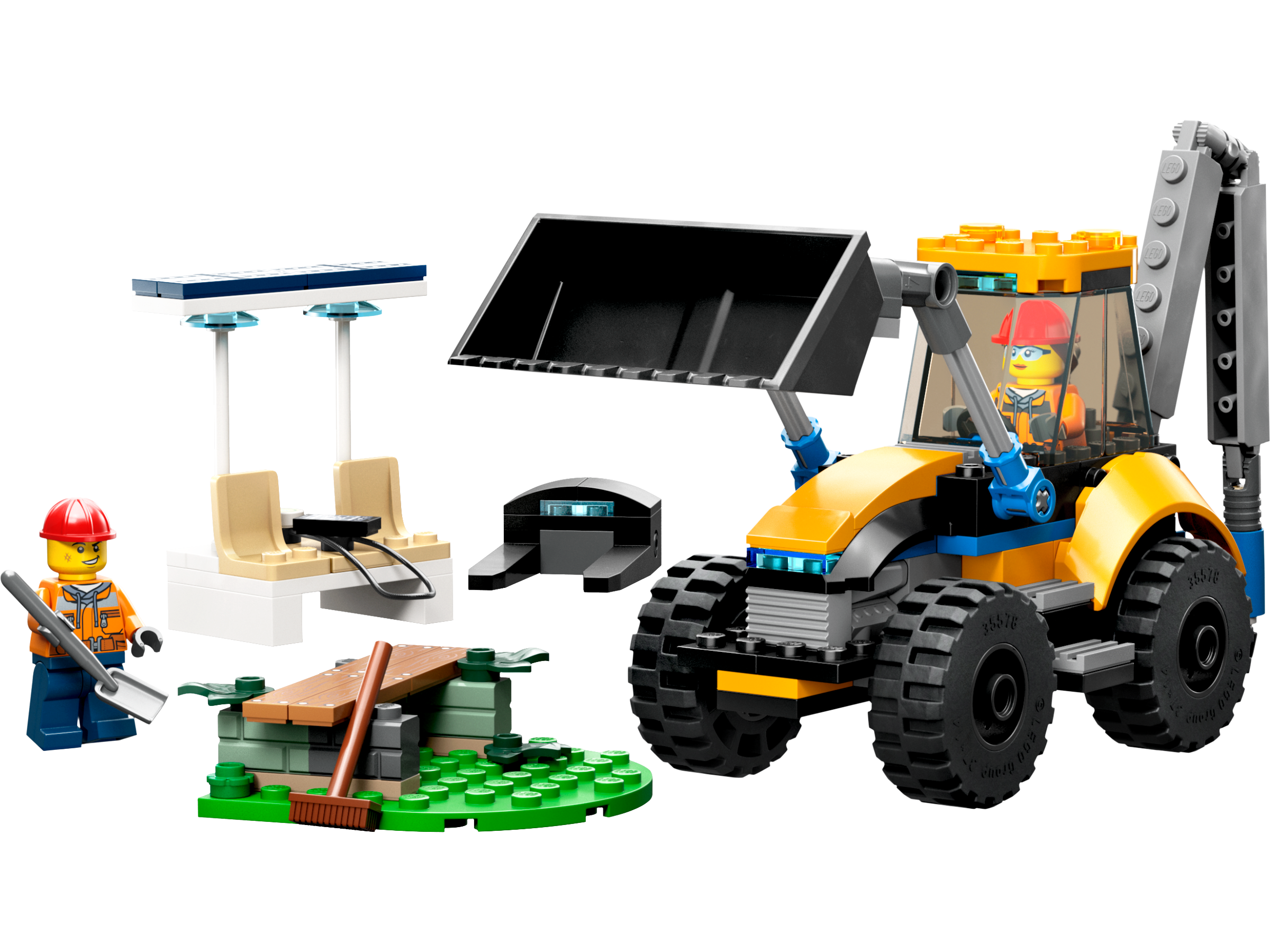 hjælpeløshed Forfalske Ray Construction Digger 60385 | City | Buy online at the Official LEGO® Shop US