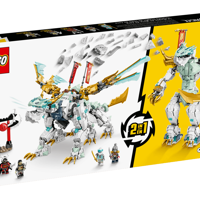 Zane's Ice Dragon Creature 71786 | NINJAGO® | Buy online at the Zane's Ice Dragon Creature 71786 | NINJAGO® | Buy online at the
