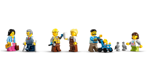LEGO 60469 La gare centrale — visuel 3 sur 8
