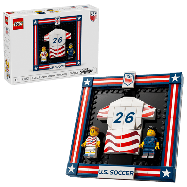 LEGO 43033 Maillot 2026 de l’équipe nationale américaine de foot — visuel 2 sur 8