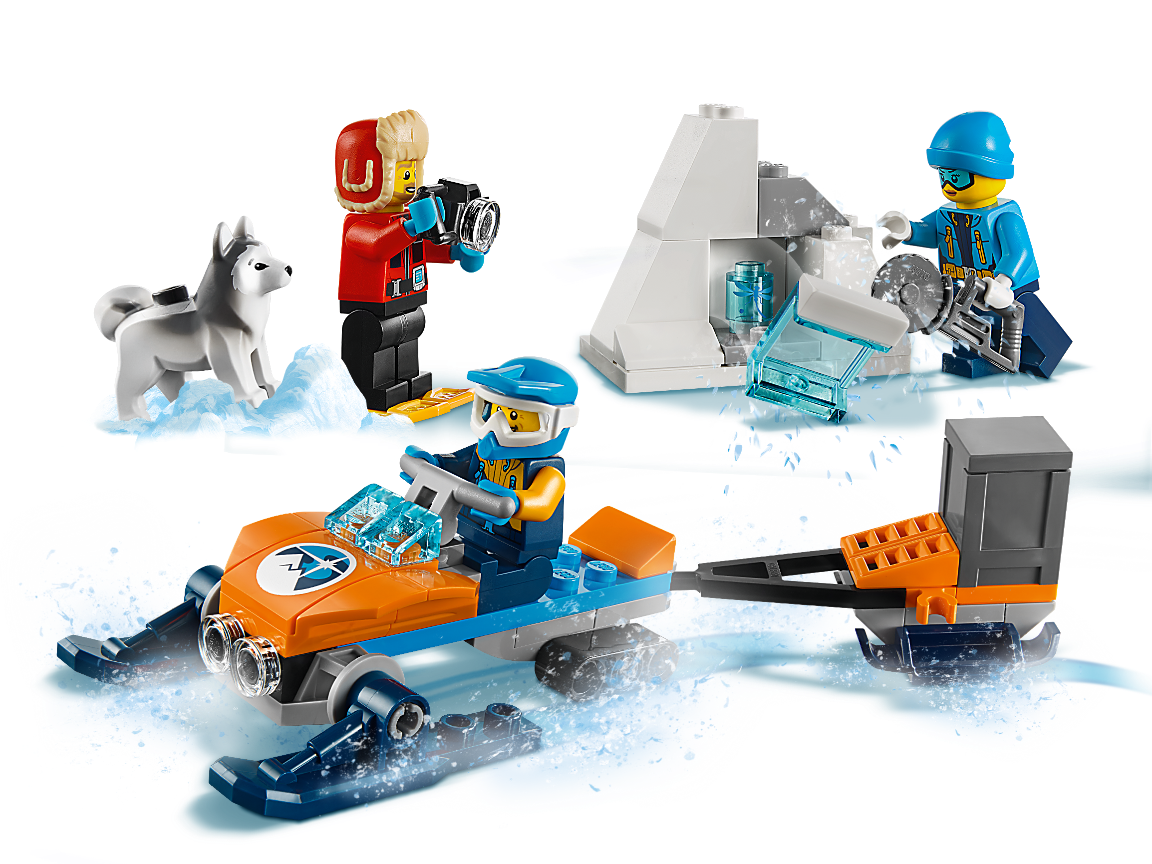 LEGO City 60191 Arktis-Expeditionsteam Les explorateurs Exploration Team N7/18 