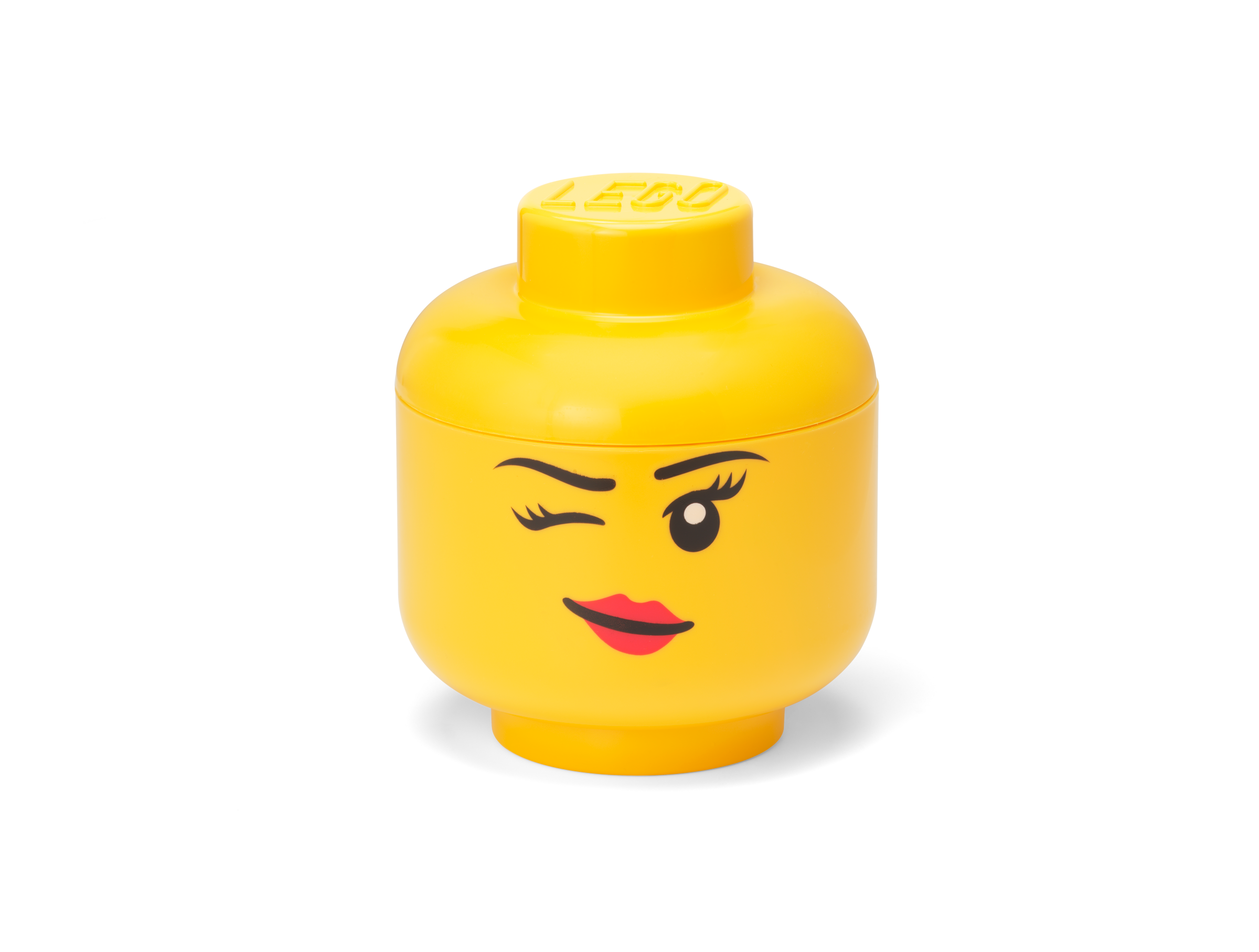 Storage Head – Small, Winking 5006186 | Other | Buy online at the LEGO® Shop US