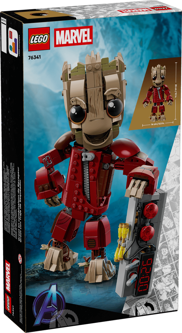 LEGO 76341 Groot en tenue de Ravageur — visuel 8 sur 8