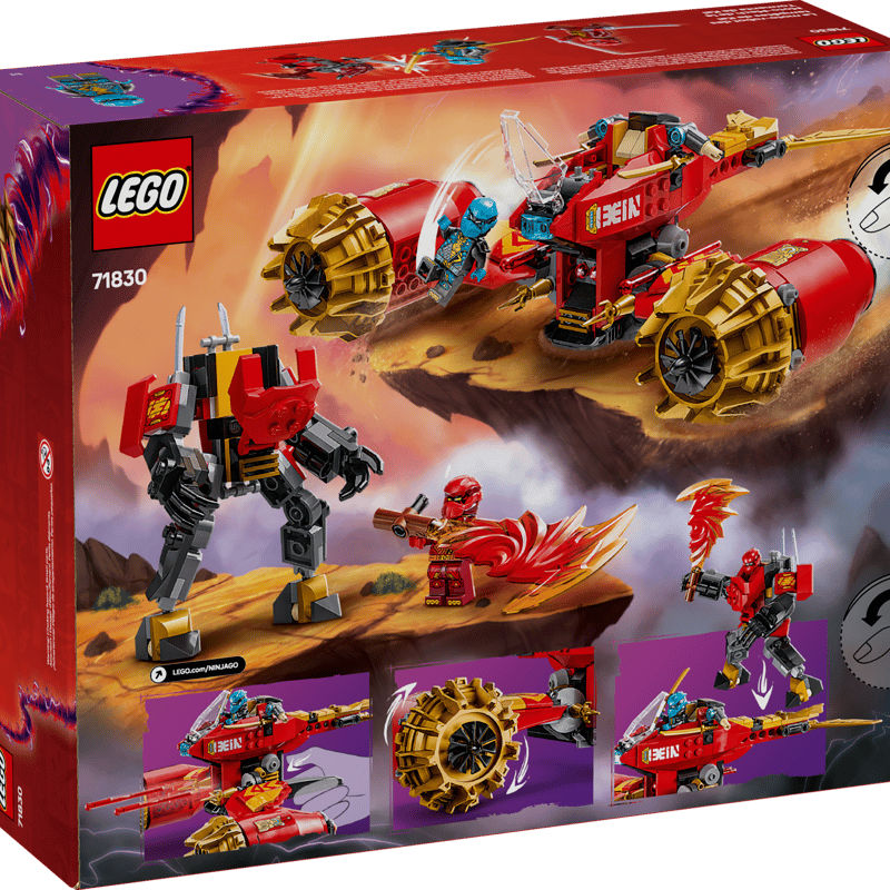 Kai's Mech Storm Rider 71830 | NINJAGO® | Buy online at the Kai's Mech Storm Rider 71830 | NINJAGO® | Buy online at the