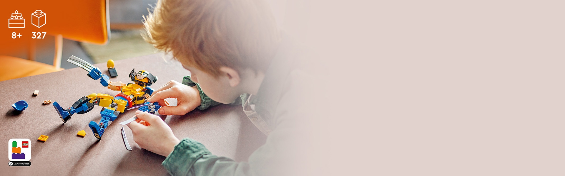 Wolverine Construction Figure 76257 | Marvel | Buy online at the