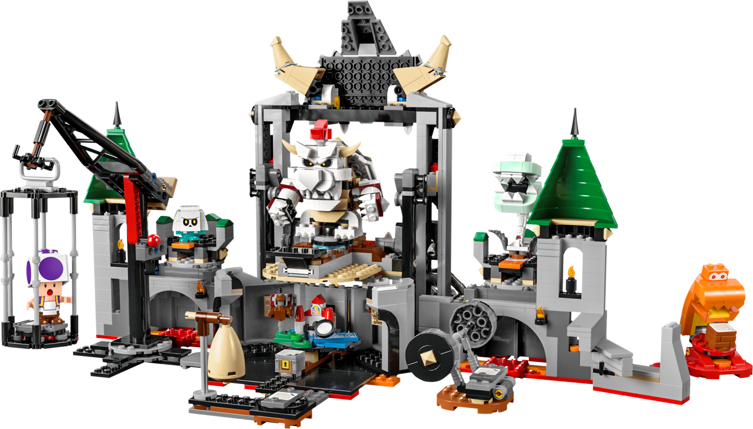 LEGO Super Mario Dry Bowser Castle Battle Expansion Set 71423 6425894 -  Best Buy