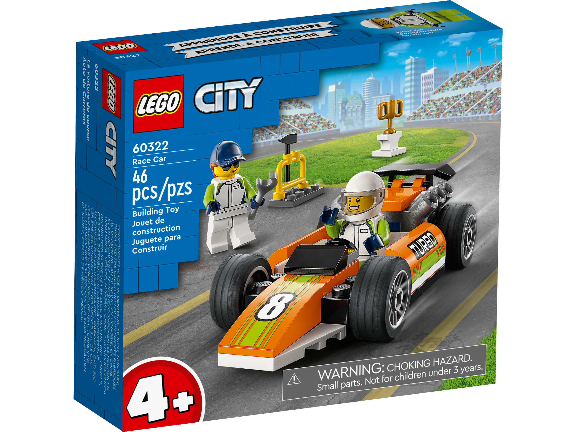 Lego City Carro de Corrida 60322