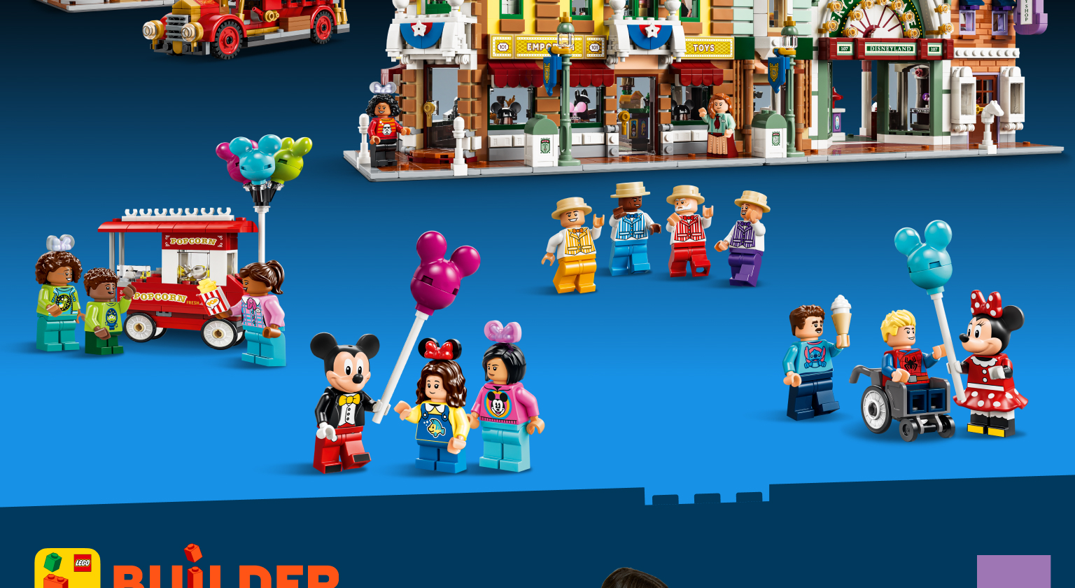 Main Street, U.S.A. 43302 | ディズニー™ |レゴ®ストア公式オンライン ディズニーレゴDisney LEGO 43302