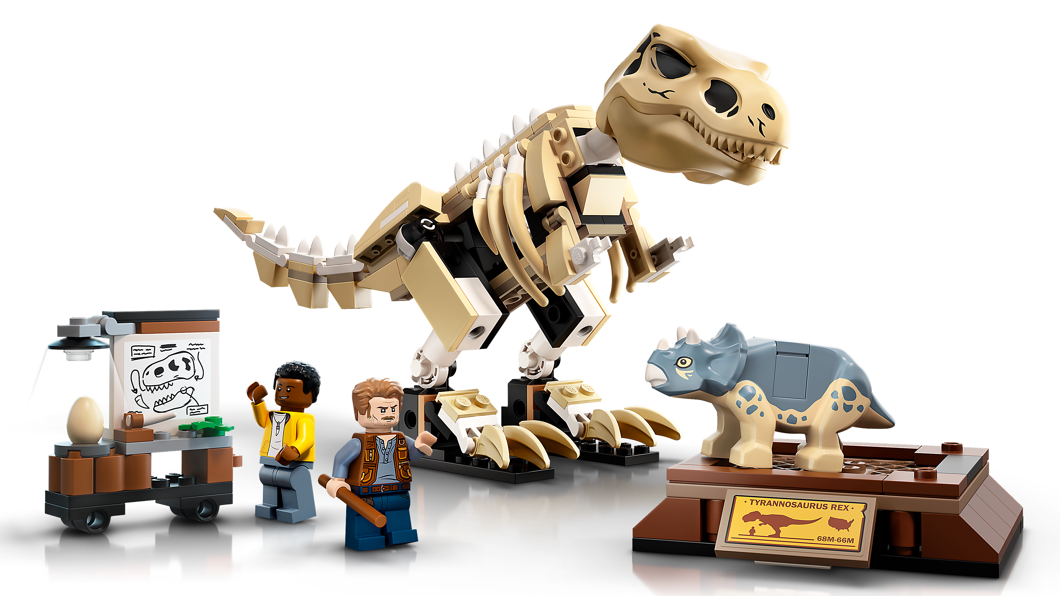 Lego 76940 Jurassic World T-Rex Dinosaur Fossil Exhibition 198 pieces ~Brand New