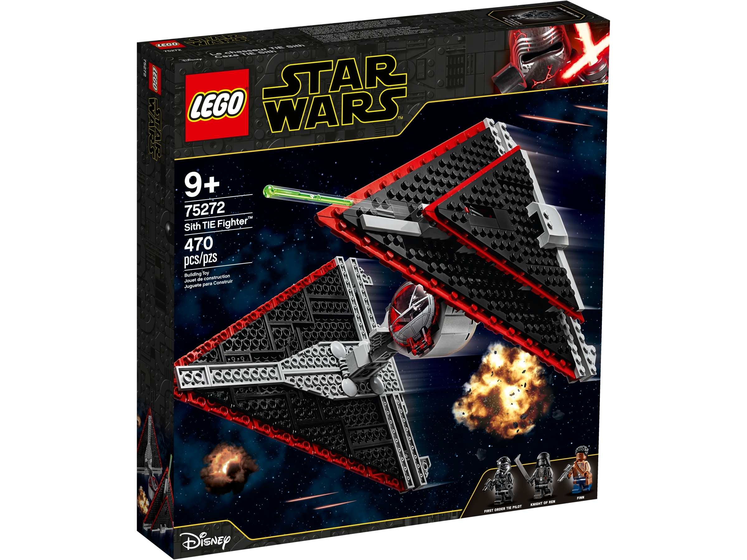 Lego 75272 Star Wars Sith Cravate Finn Chevalier de Ren de premier ordre Rise Of Skywalker 