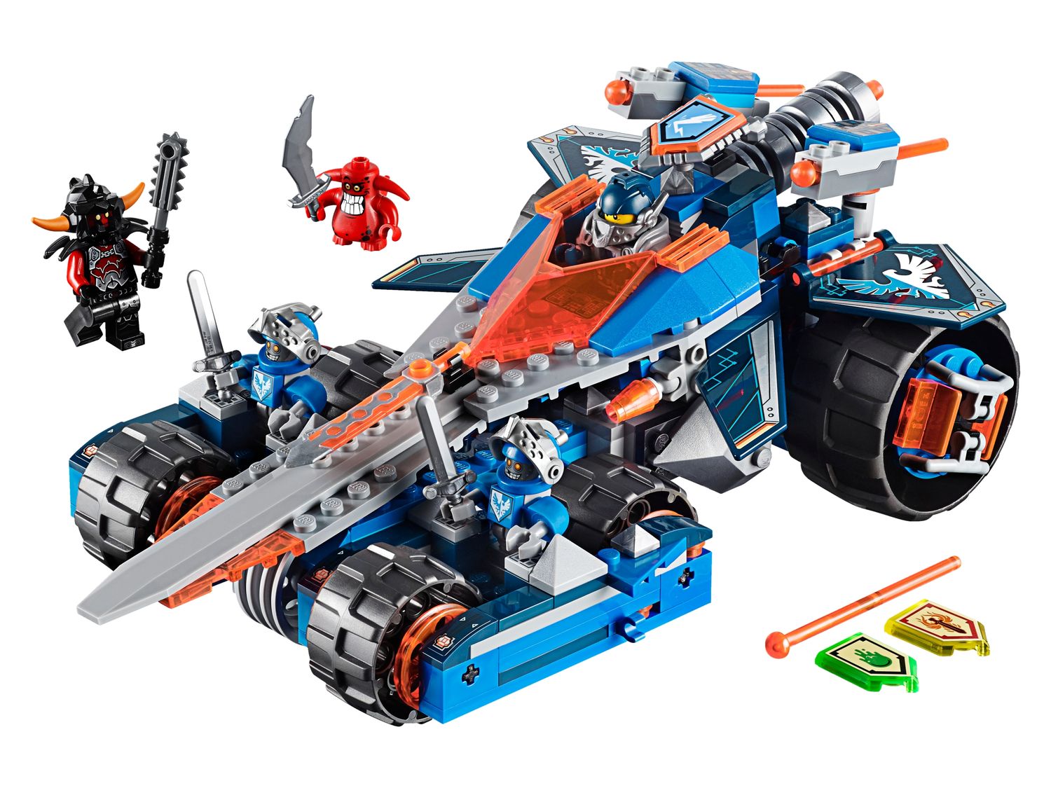 Clay’s Rumble Blade 70315 | NEXO KNIGHTS™ | Buy online at the Official ...