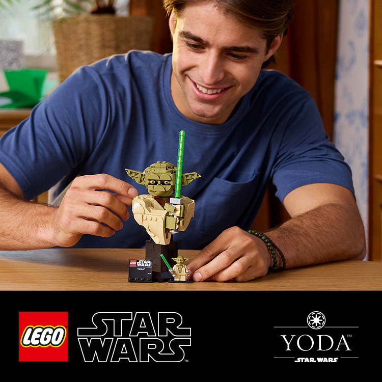 Yoda™ Bust 75438 | Star Wars™ | Buy online at the Official LEGO