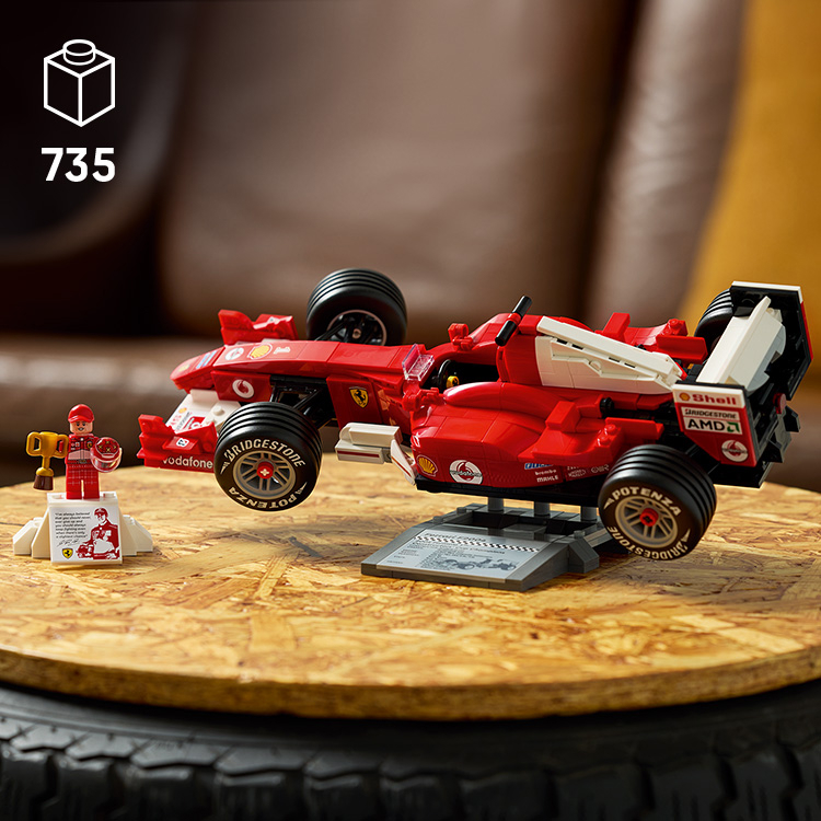 Ferrari F2004 & ミハエル・シューマッハ 11375 | LEGO® Icons |レゴ