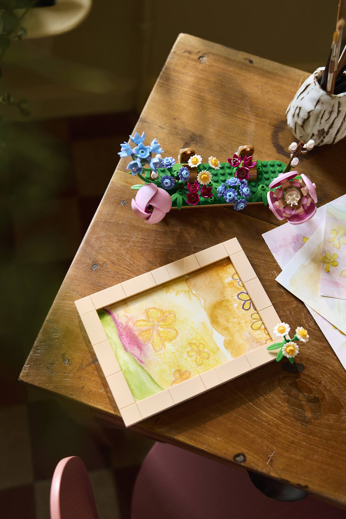 Floral Picture Frame