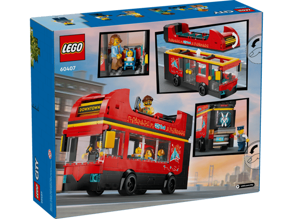 Red Double-Decker Sightseeing Bus - Image 10