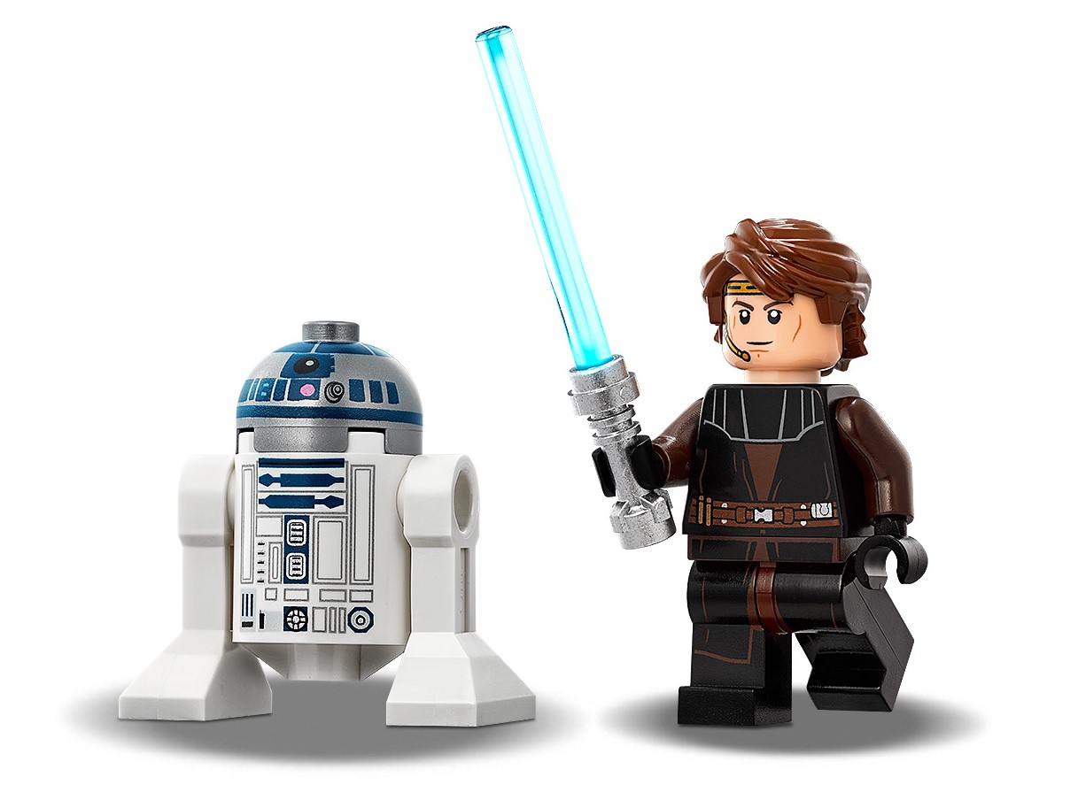 LEGO Anakin's Jedi Starfighter Star Wars TM 75214 for sale online 