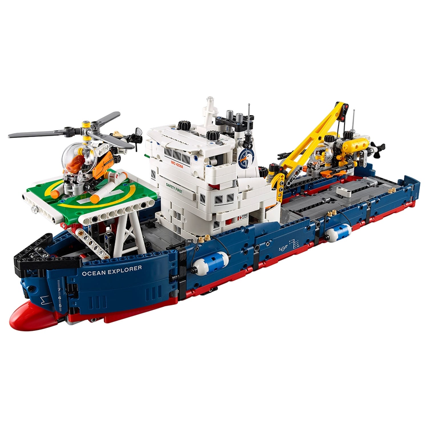 In zicht hand perzik Oceaanonderzoeker 42064 | Technic | Officiële LEGO® winkel NL
