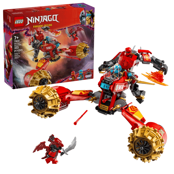 LEGO 71830 La moto tempête du robot de Kai — visuel 2 sur 8