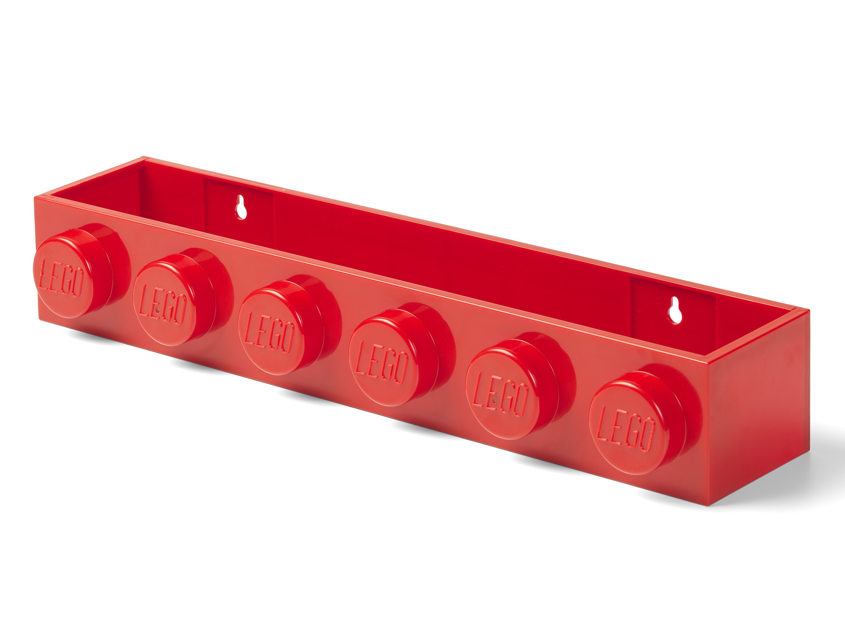 Ladrillo-estante rojo brillante