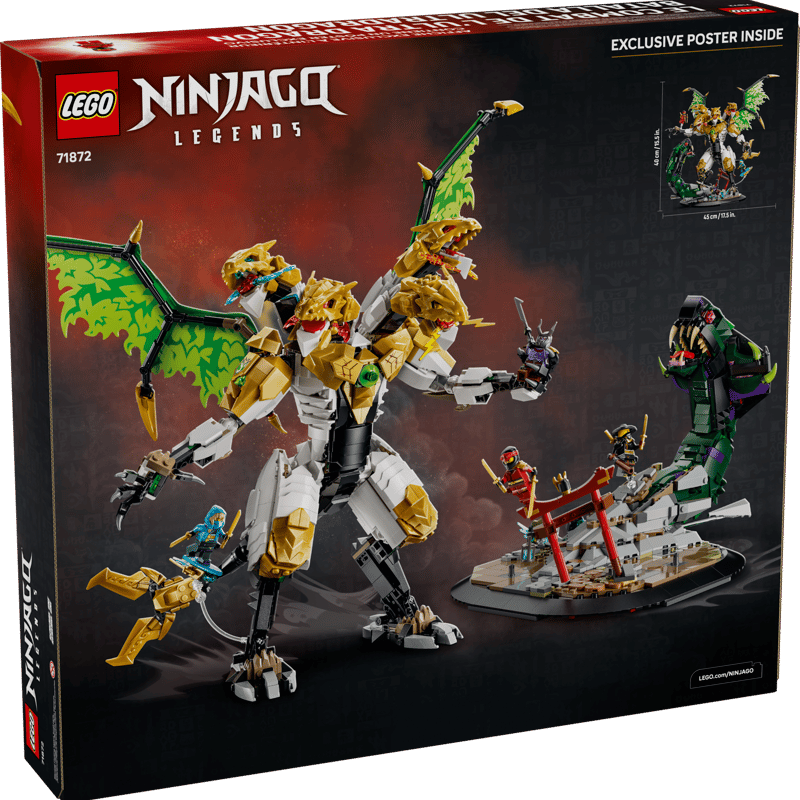 Ultra Dragon Battle 71872 | NINJAGO® | Buy online at the Official Ultra Dragon Battle 71872 | NINJAGO® | Buy online at the Official