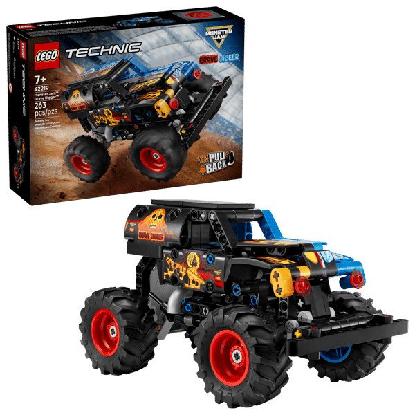 LEGO 42219 Monster Jam™ Grave Digger™ - Feu et glace — visuel 2 sur 8