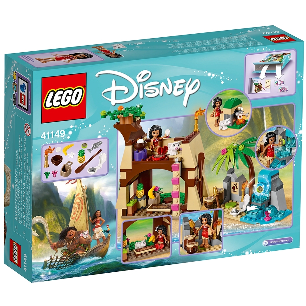 Mangler roterende Hofte Moana's Island Adventure 41149 | Disney™ | Buy online at the Official LEGO®  Shop US