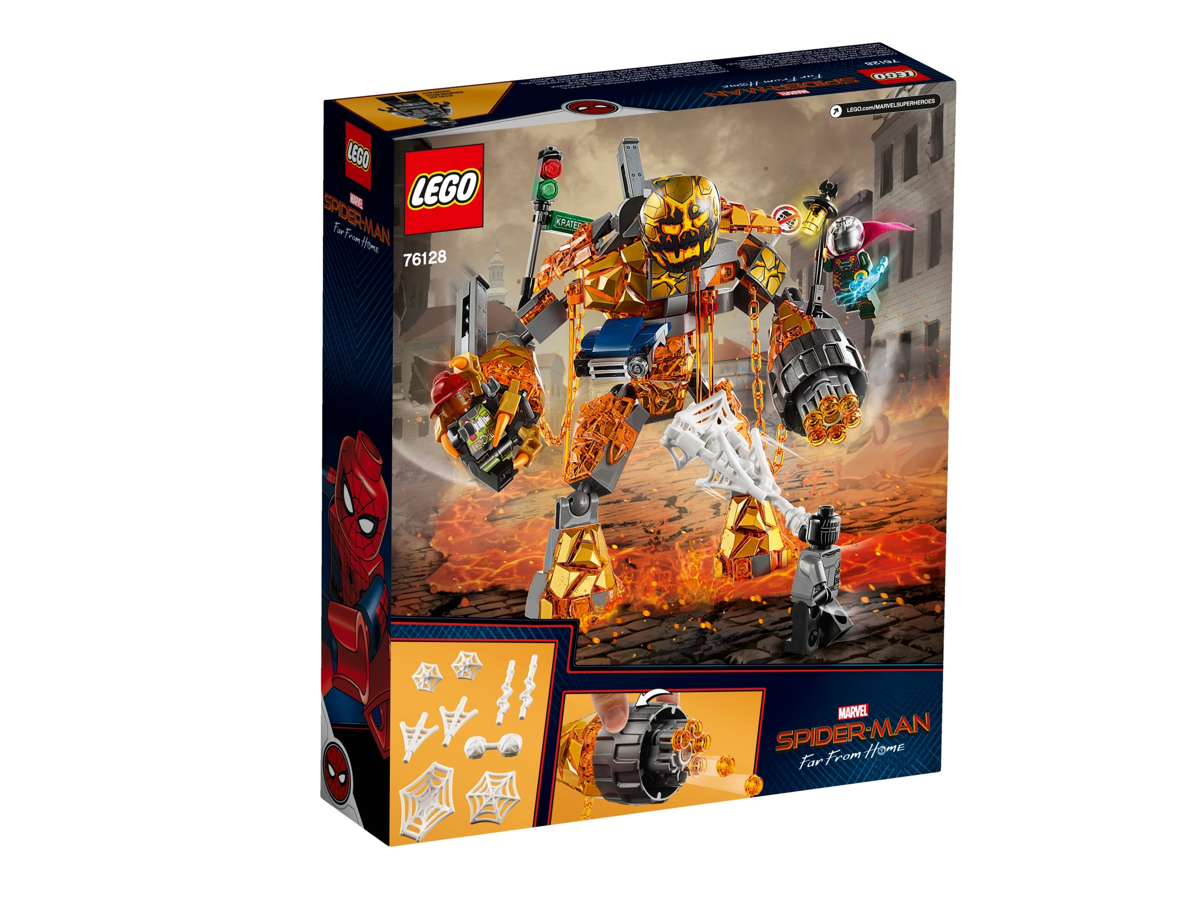 lego spider man far from home 76128