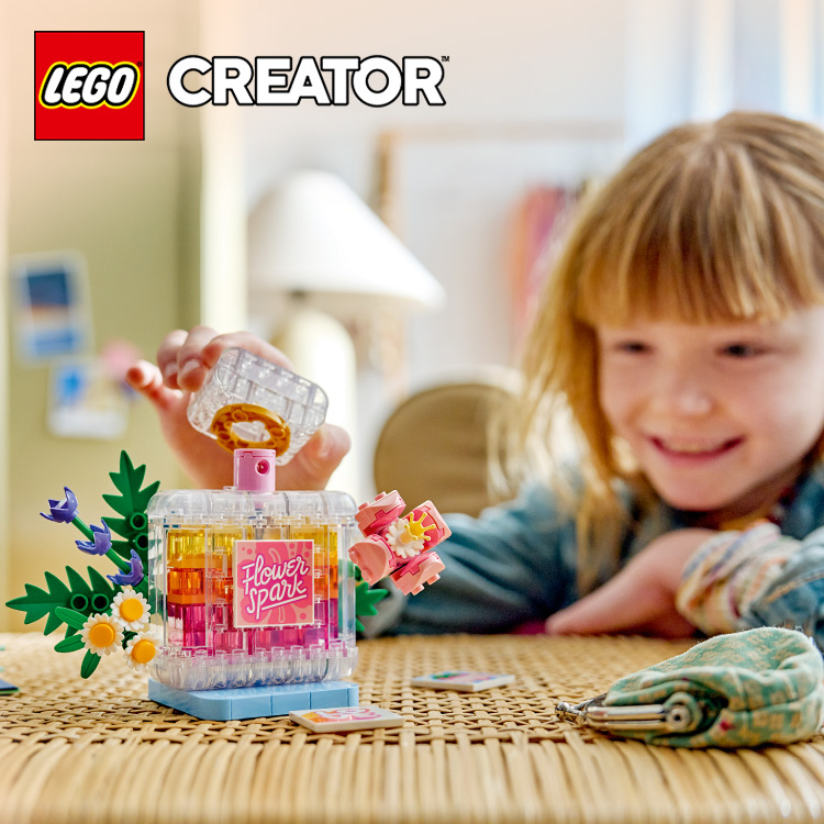 Floral Decor Perfume Bottle 31383 | Creator 3-in-1 | Buy online at