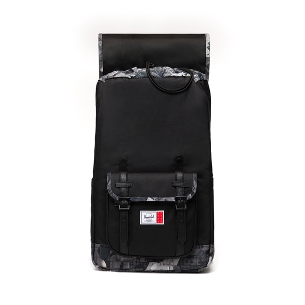 LEGO 5010436 Herschel Little America™ Sac à dos noir – Briques abstraites — visuel 2 sur 4