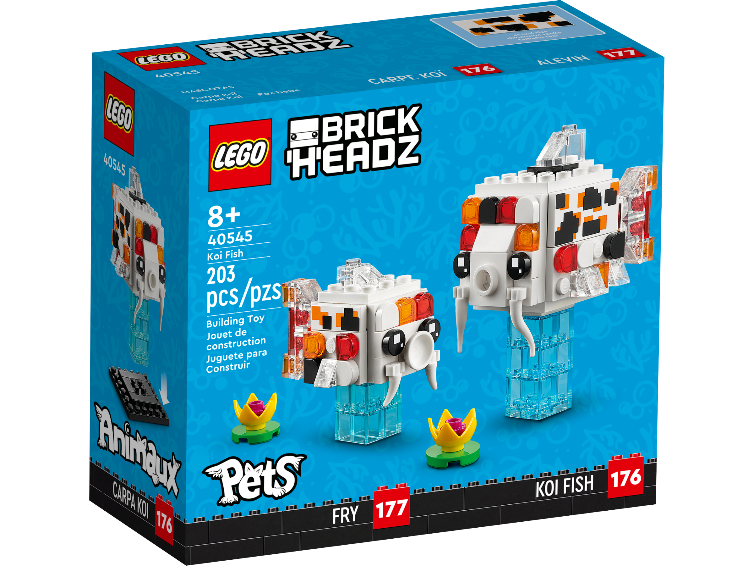 leder chance Bred rækkevidde Koi Fish 40545 | BrickHeadz | Buy online at the Official LEGO® Shop US