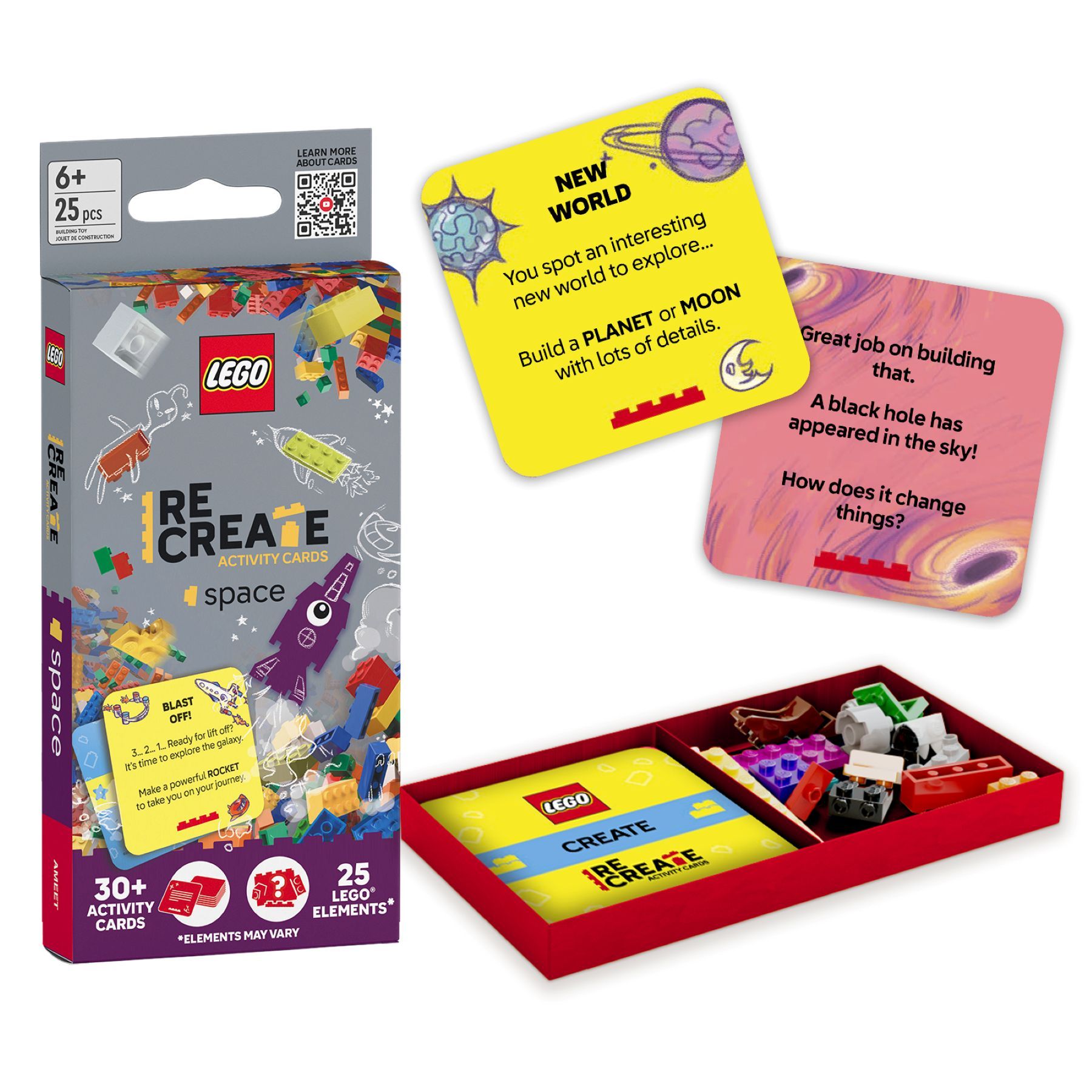 Bau Es Nach Aktivitätskarten: Weltraum