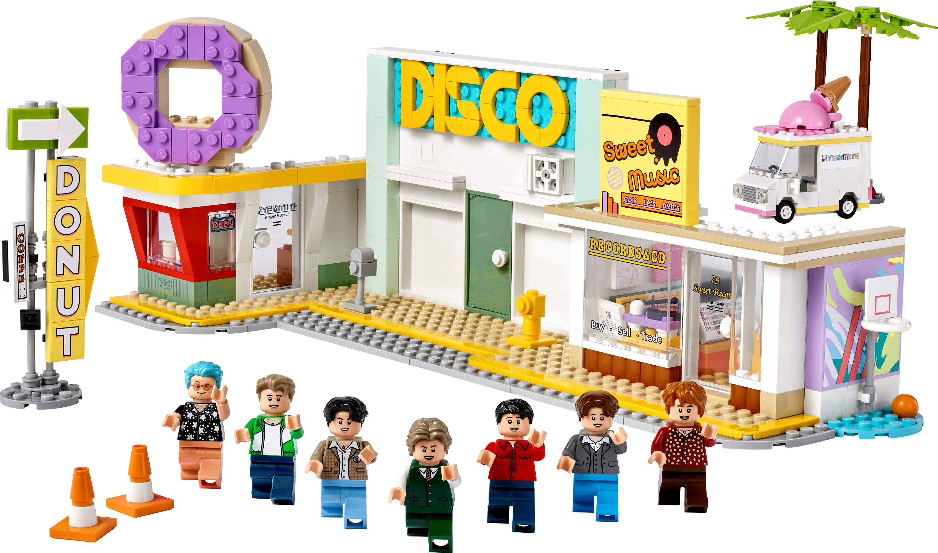 BTS Dynamite 21339 | Ideas | Buy online at the Official LEGO® Shop CA