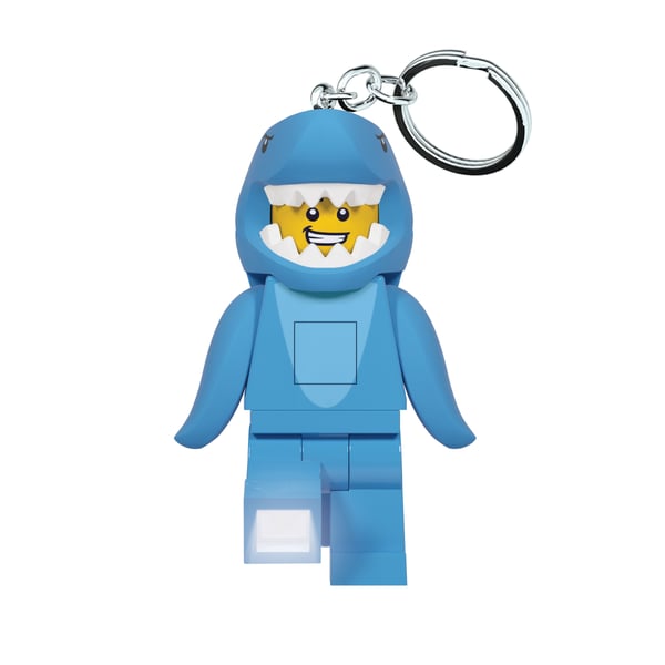 LEGO 5006848 Porte-clés lumineux Homme en costume de requin — visuel 2 sur 6