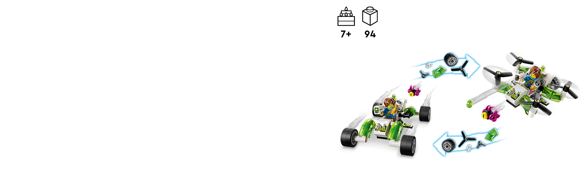 Mateo's Off-Road Car 71471 | LEGO® DREAMZzz™ | Buy online at the