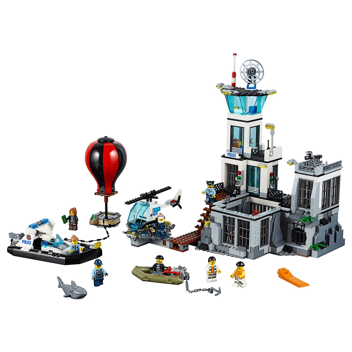 Romantiek Blauwe plek Geestig Gevangeniseiland 60130 | City | Officiële LEGO® winkel NL