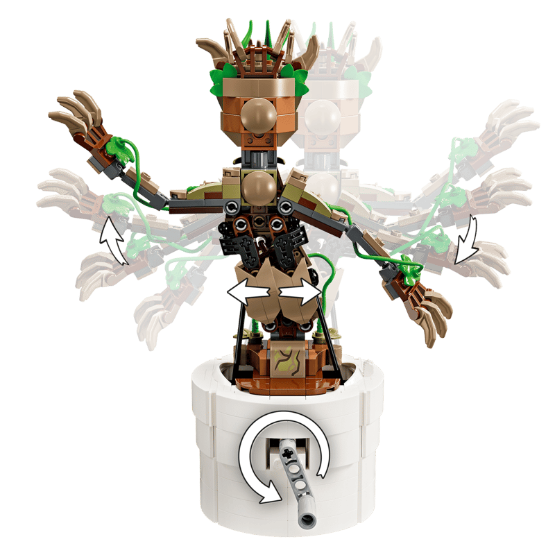 Dancing Groot 76297 | Marvel | Buy online at the Official LEGO® Shop US