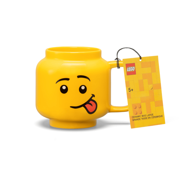 LEGO 5007874 Grande tasse en céramique Visage farceur — visuel 2 sur 2