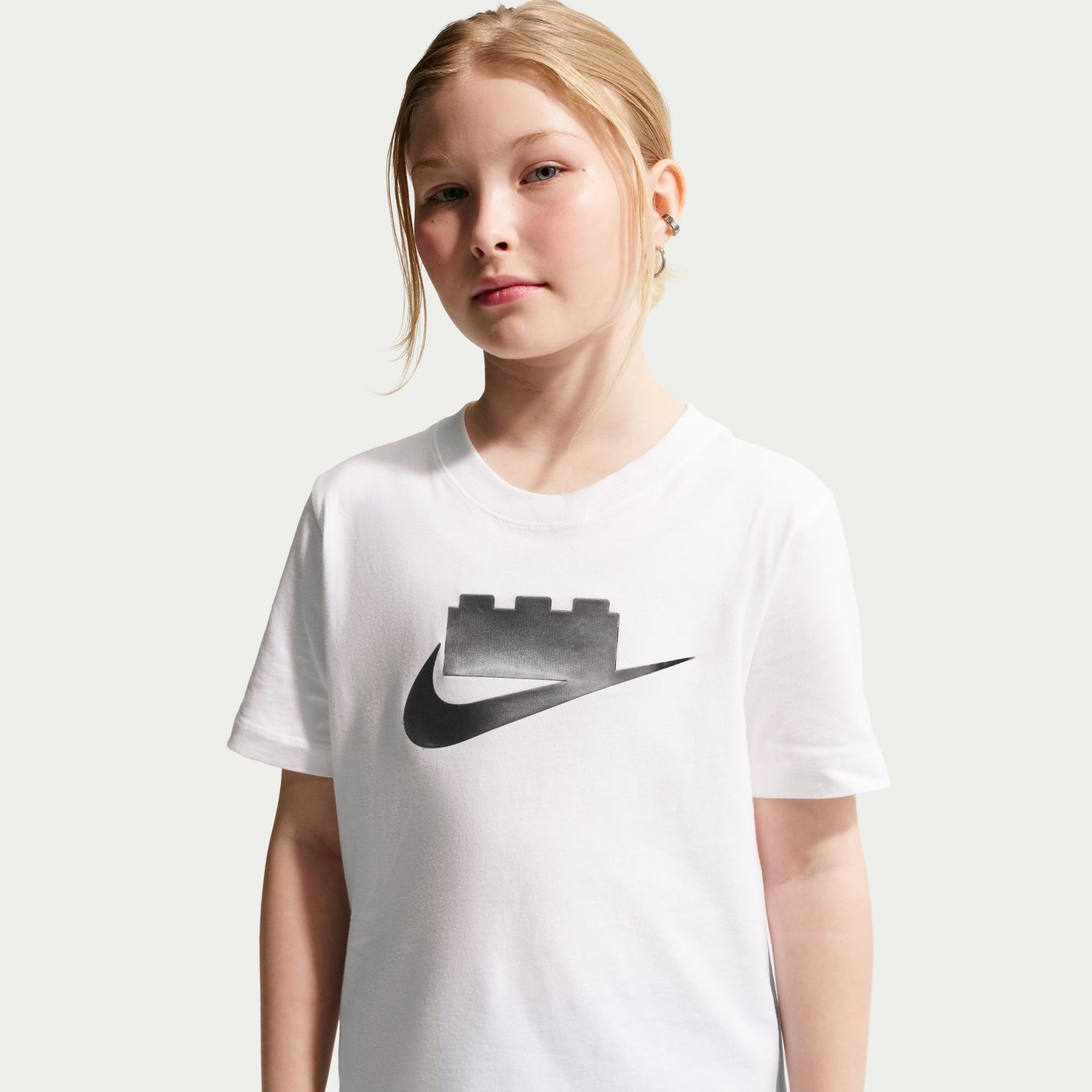 Nike x LEGO® Collection Big Kids' T-Shirt - White