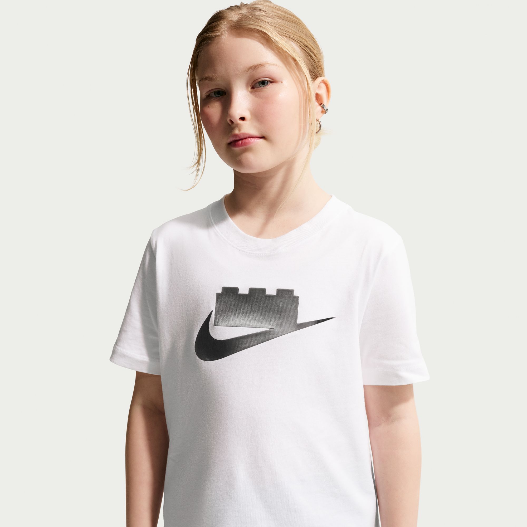 T-shirt Collection Nike x LEGO pour grands enfants - Blanc (5010250)