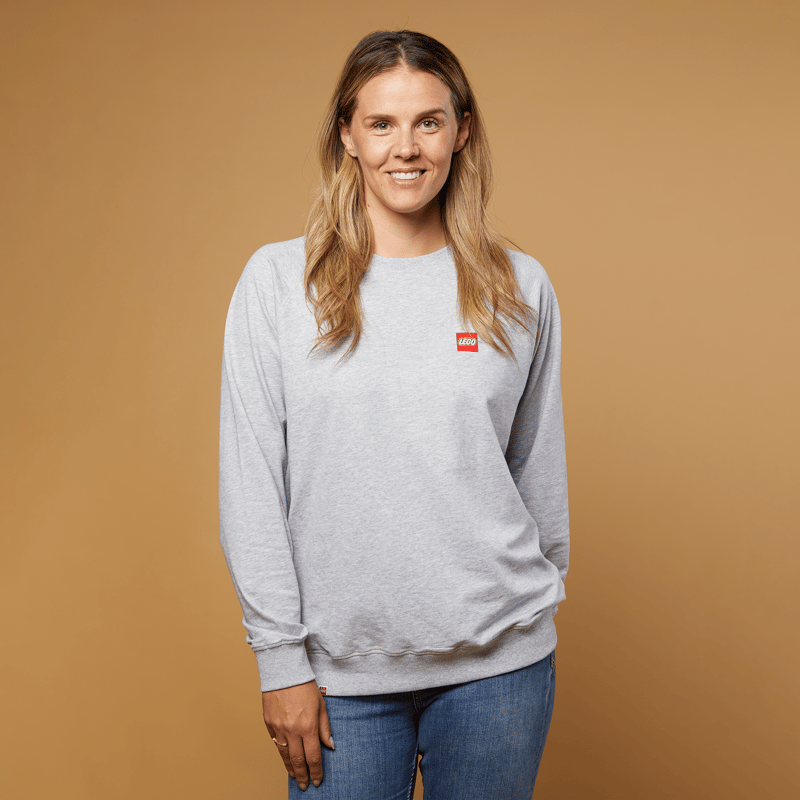 Adults Sweatshirt – Grey Melange1