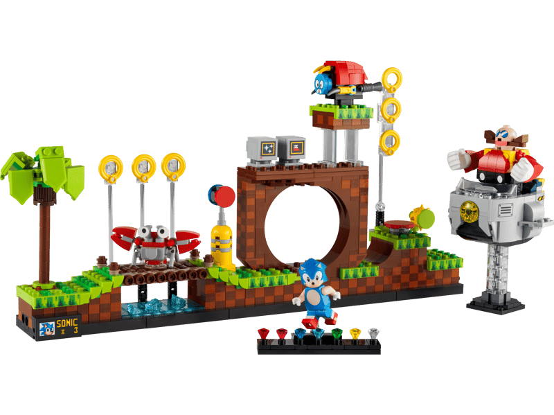 Sonic the Hedgehog™ – Green Hill Zone — LEGO set 21331