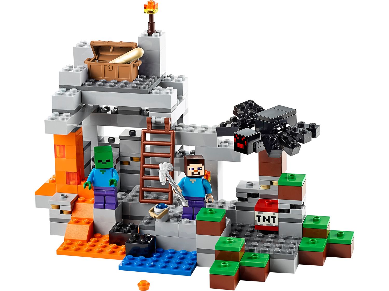 La Cueva 21113 Minecraft® Oficial LEGO® Shop US