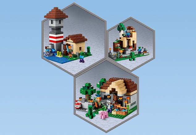 Lego Minecraft 21161 : La Boîte de Construction 3.0 