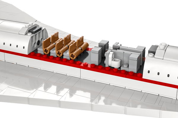 LEGO 10318 Le Concorde — visuel 7 sur 8